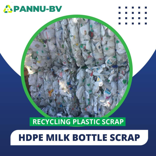 HDPE Milk Bottle Scrap