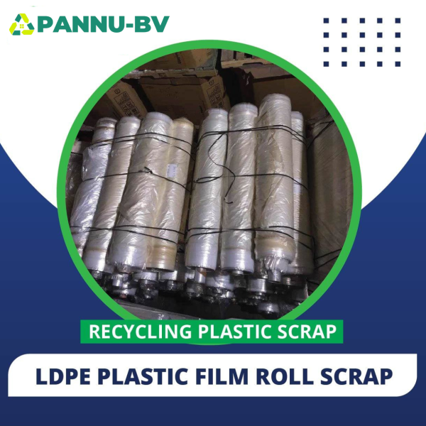 LDPE Plastic Film Roll Scrap